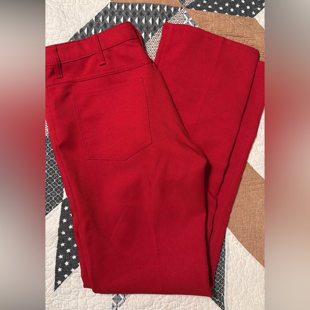 Wrangler Women's Red Boot Cut Jeans